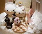Κούκλες Γάμος Hello Kitty και Αγαπητέ Daniel